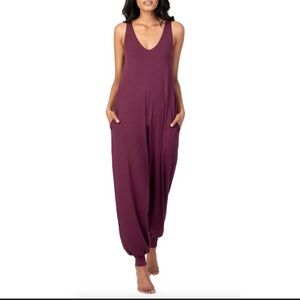 Lively Purple Jumpsuit S
